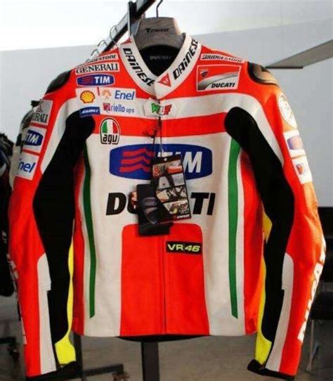 dainese rossi replica ducati leather jacket|valentino rossi leather suit.